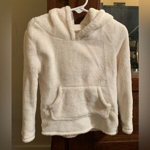 Carter's Cozy White Fleece Hoodie